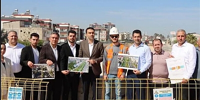 BAŞKAN ALDEMİR, HIZLI TREN PROJESİ TARSUS BÖLÜMÜNDEKİ İNŞAATINDA İNCELEMELERDE BULUNDU